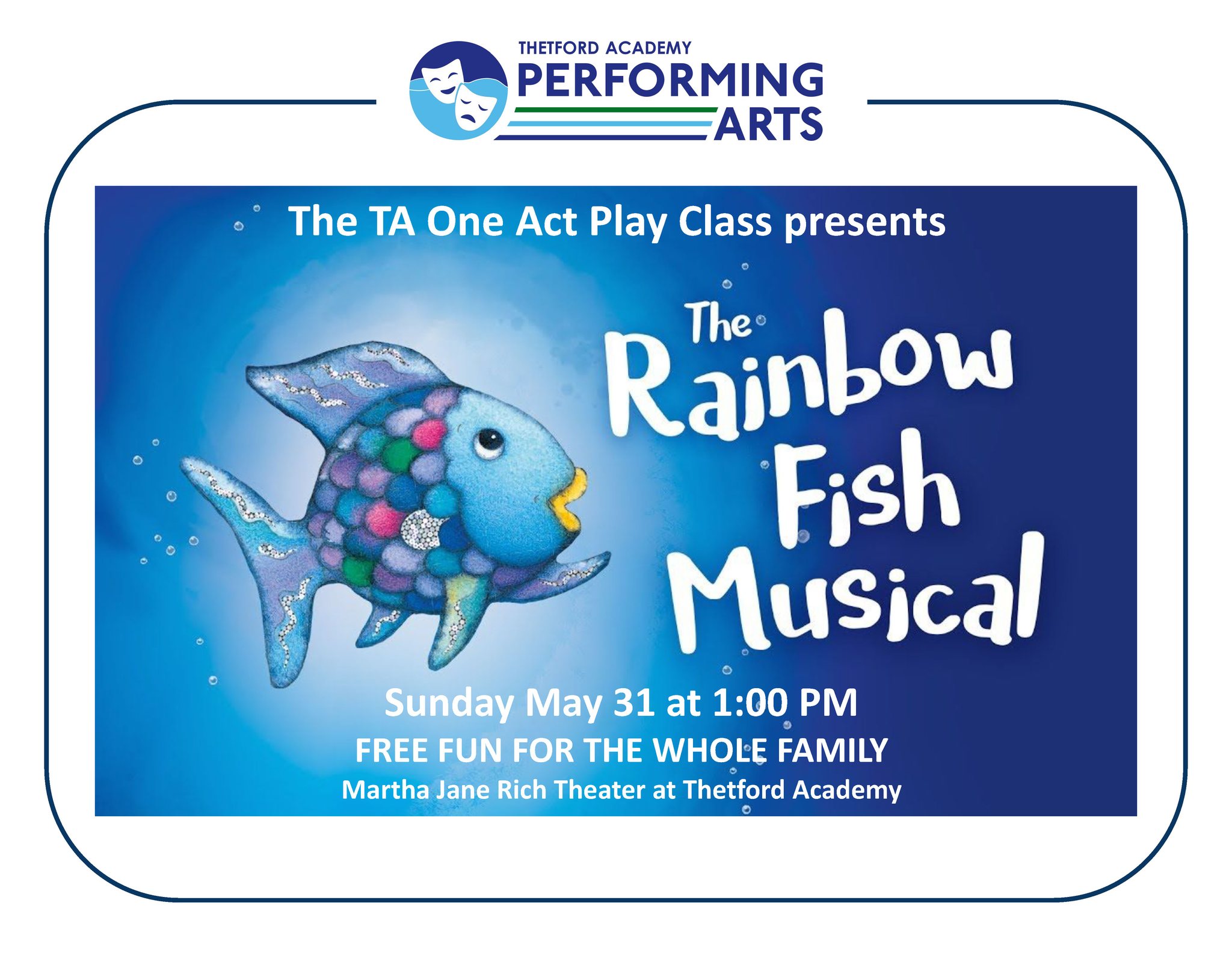 The Rainbow Fish Musical