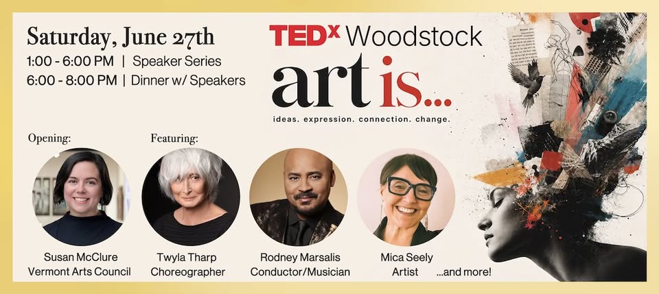 TEDxWoodstock Presents “Art Is…