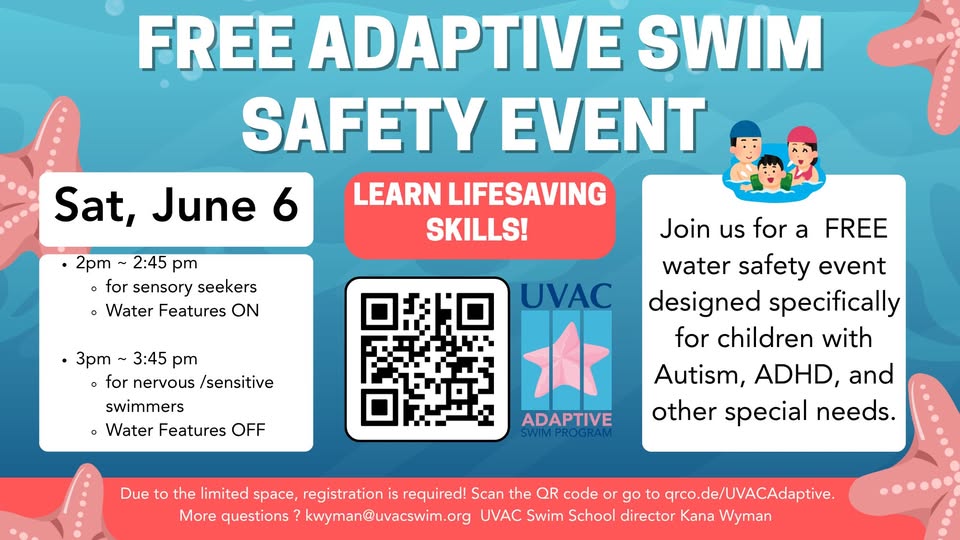 Free Adaptive Swim Safety Event
