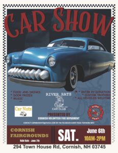 Cornish NH Fire Association – Annual Car Show 2026