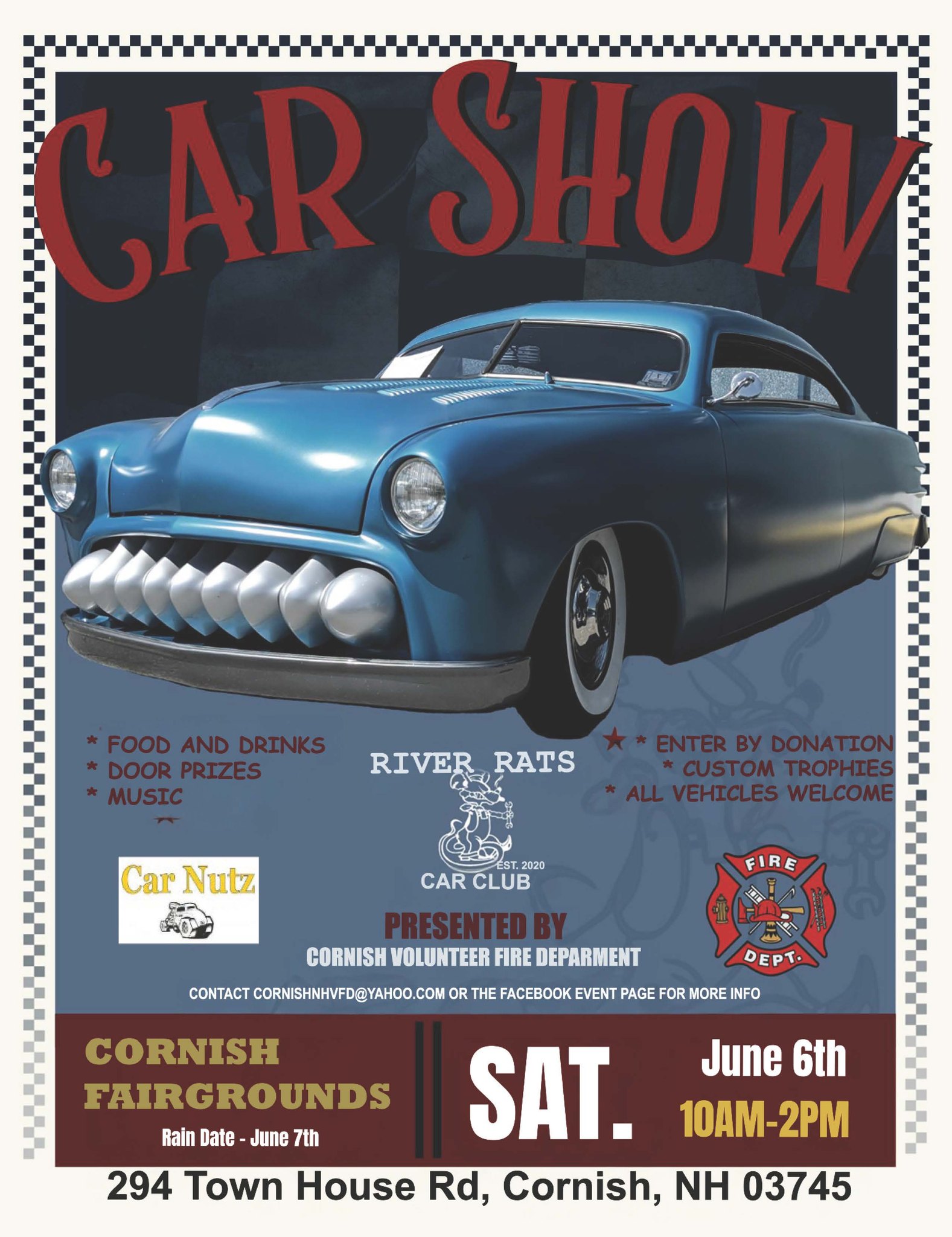 Cornish NH Fire Association – Annual Car Show 2026