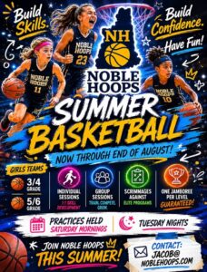 Girls Summer Basketball (3rd through 6th)