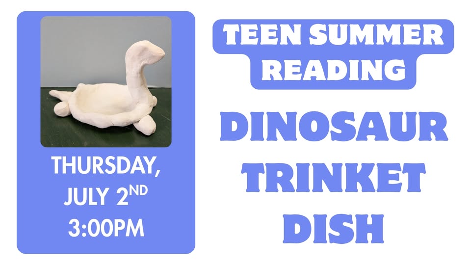 Dinosaur Trinket Dish for Teens