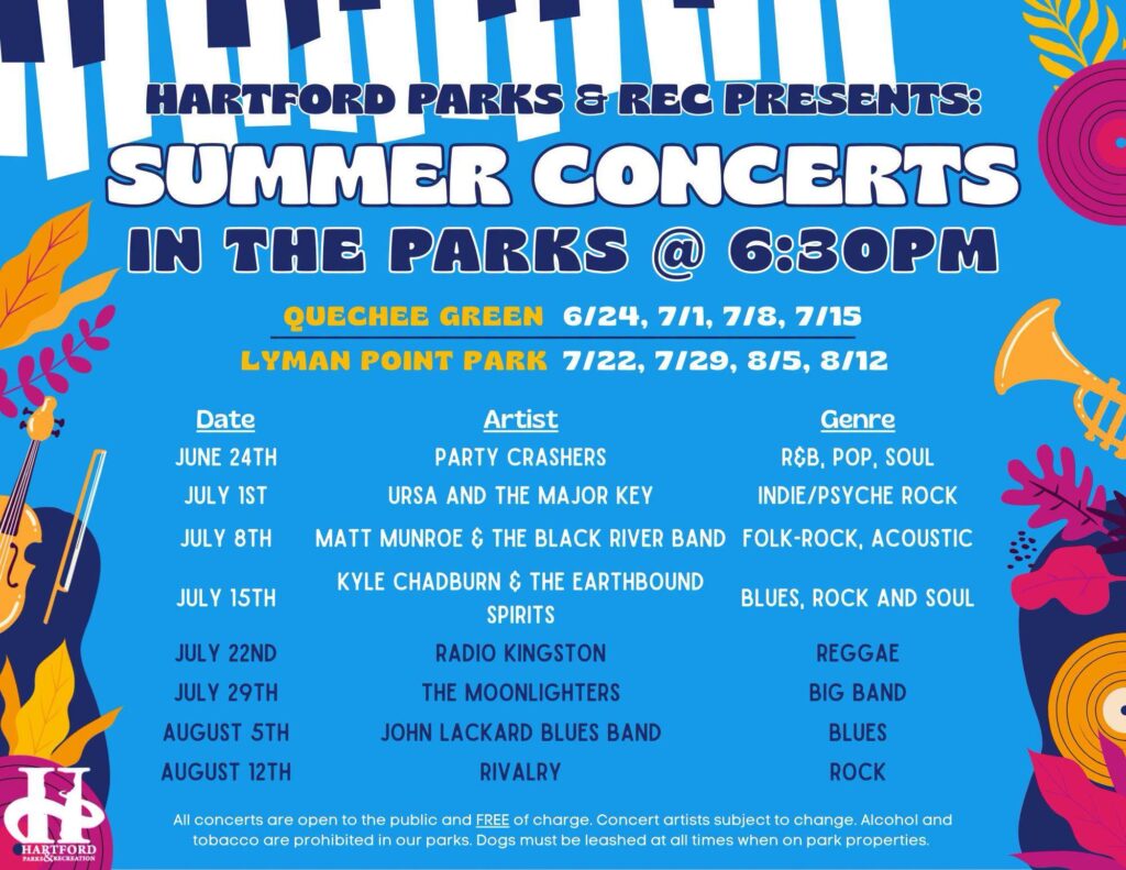 Summer Concerts in the Parks!