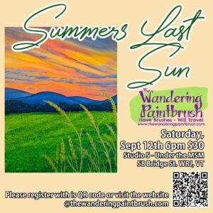 Summers Last Sun Paint and Sip
