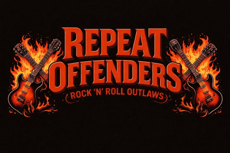 Repeat Offenders on the Big Stage Saturday September 5. Part 1 of Double Header weekend