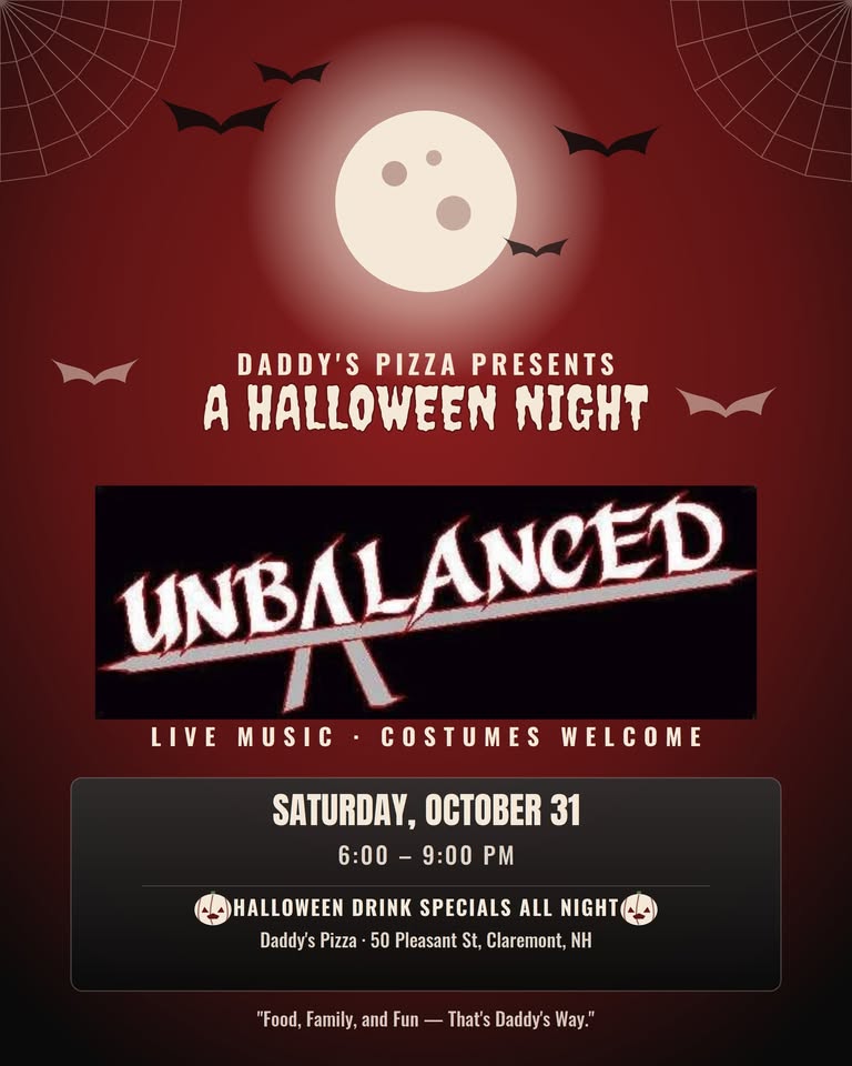 Unbalanced Plays the Daddy’s Pizza Halloween Pre-Game